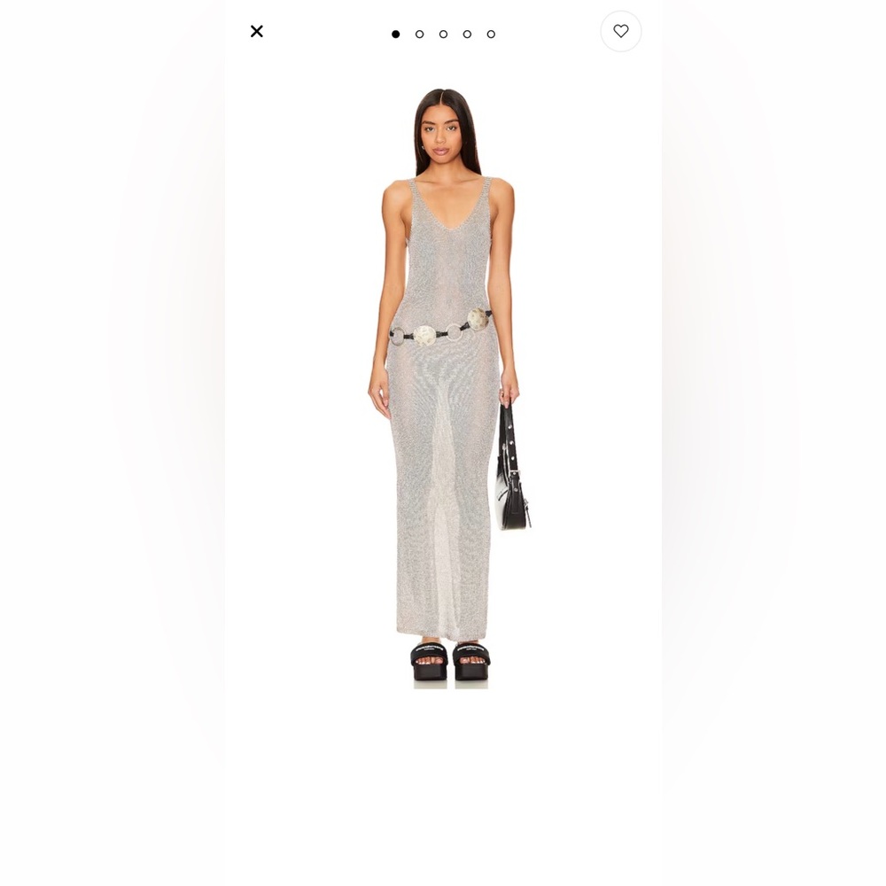 Wow Couture Sleeveless Ribbed Maxi Dress - Gray